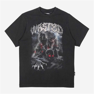 Wasted Paris T-SHIRT UNDEAD - FADED BLACK